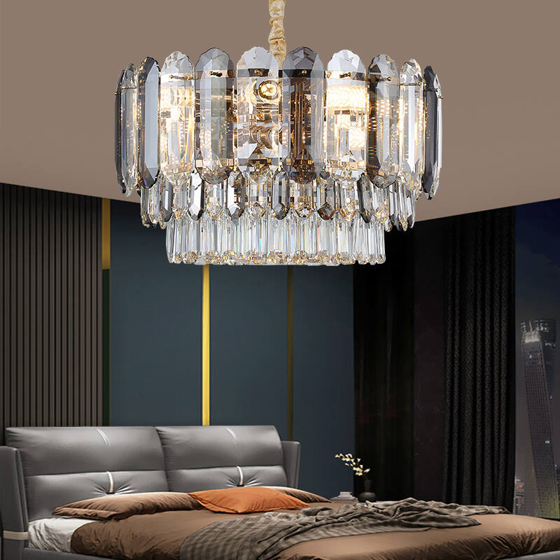 atmosphere LED crystal pendent light application 1